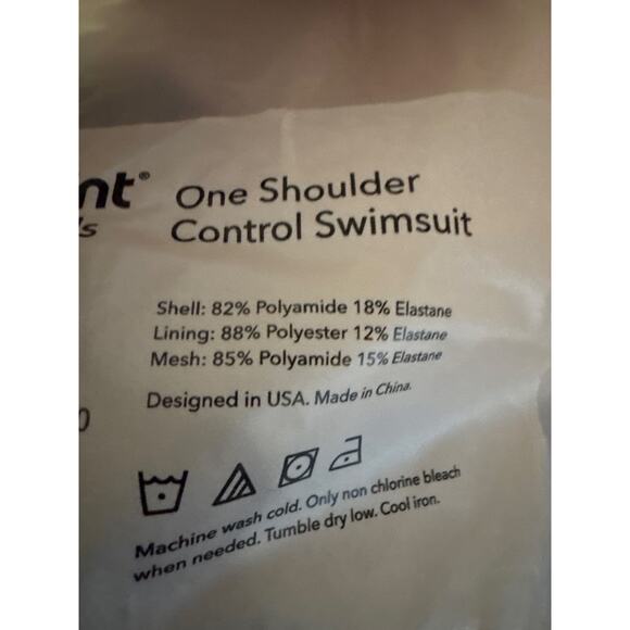 Brand New Shapermint Essentials Women's 3X Teal/Green One Piece Control Swimsuit - Picture 10 of 10